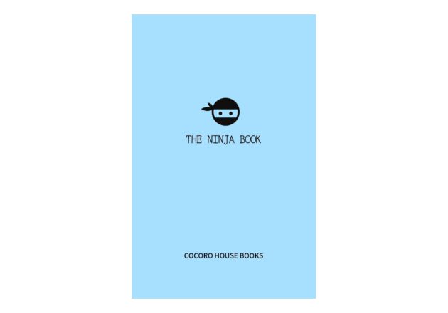 Password Book Front Cover Light Blue